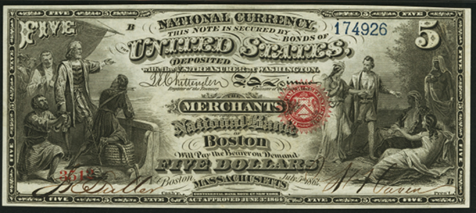 1863 $5