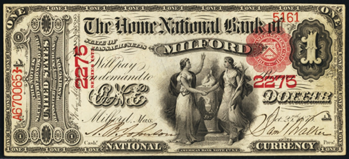 1863 $1 